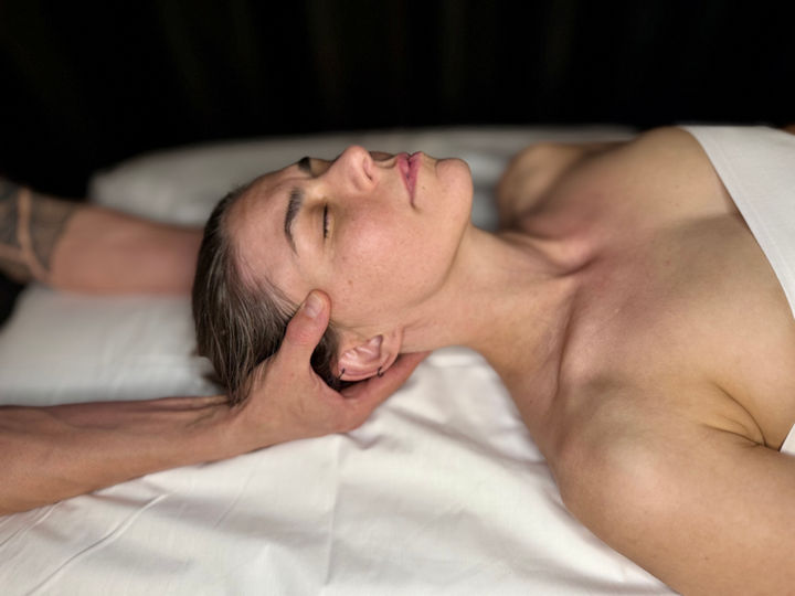 Therapeutic bodywork massage session at Flow State Fitness